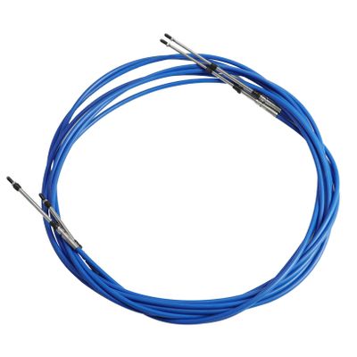 Jecoupoon 3300/33C Marine Throttle Shift Remote Control Box Cable for Outboard Engine Boat Motor Steering System 8FT 13FT 15FT 20FT 30FT (18FT,2PCS)