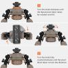 MidTen Bipod Compatible with M-Rail Bipod Swivel Tilt Sturdy Height Adjustment for Hunting and Shooting (Flat Dark Earth, 7.8-10.6") view 2
