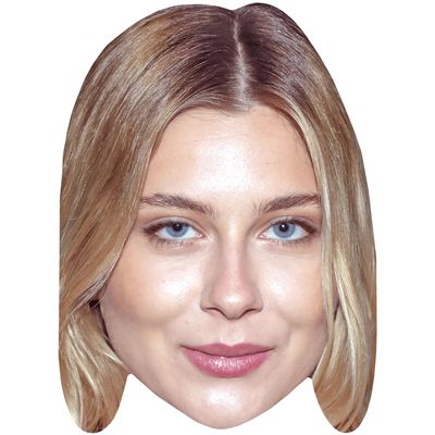 Natalia Panzarella (Pout) Celebrity Mask, Flat Card Face, Fancy Dress Mask