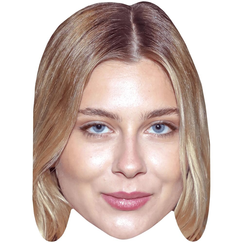 Natalia Panzarella (Pout) Celebrity Mask, Flat Card Face, Fancy Dress Mask