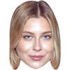Natalia Panzarella (Pout) Celebrity Mask, Flat Card Face, Fancy Dress Mask view 1