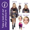 Natalia Panzarella (Pout) Celebrity Mask, Flat Card Face, Fancy Dress Mask view 4