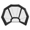 AIR Tight inflatable golf simulator tent enclosure screen ball marking template 11.48 * 9.84 * 9.84 ft, for launch monitor home smart Portable full indoor cage view 3