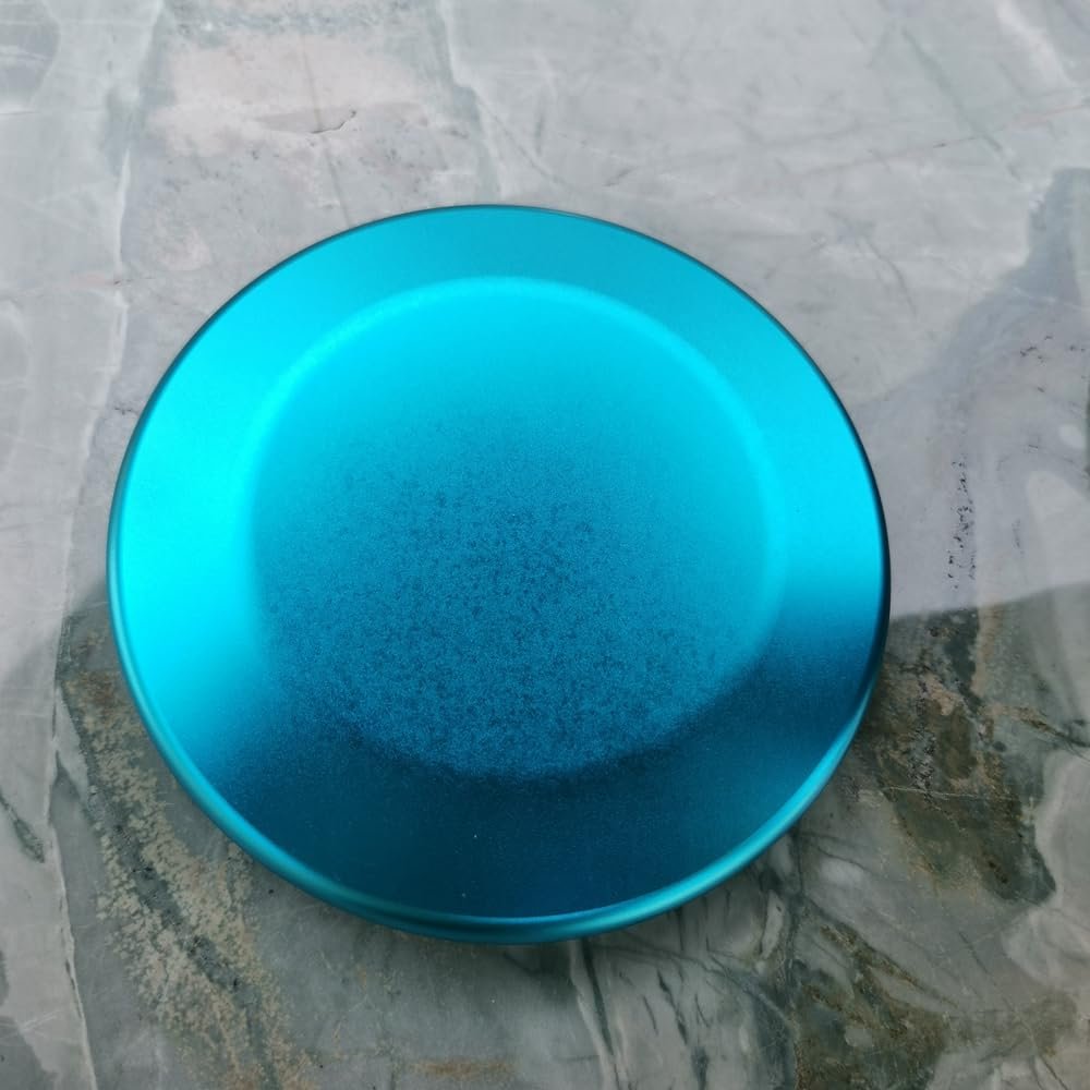 Beasygocean Metal disc Golf mini Aluminum 10cm Great Christmas or Birthday/Wedding Gift (Sky Blue)