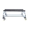 Boat Dolly, 1000lb Capacity Watercraft Cart W/ 4 Casters & 2 Brakes for Jet Skis, Portable Storage Trailer Watercraft Cart Watercraft Dolly Adjustable Width 12/16/20 Inch, Small Sailboat Trailer view 4