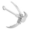 Pwshymi Portable Climbing Safe Stainless Steel 3 Lightweight Nonslip for Downhill,Rock Climbing, Pwshymigsny9r781h view 2