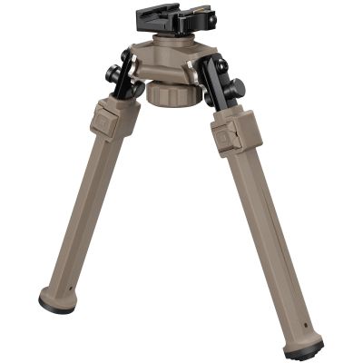 MidTen Quick Release Swivel Tilt Bipod for Rifles - Picatinny Bipod, Lightweight, 360 Degrees Adjustable (Flat Dark Earth, 7.8-10.6'')