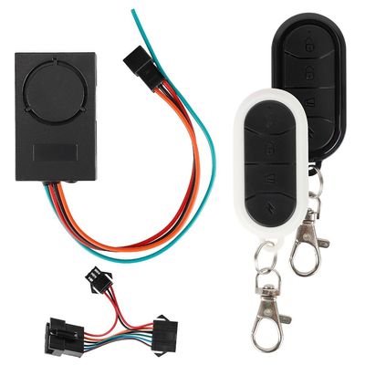 XIBANY Motorized Scooter 36-72V Ebike Anti-Theft Alarm with Two Switch for Electric Scooter Remote Control Alarm System E-Scooter Accessories Motorized Scooter (Color : C)