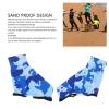 SPYMINNPOO Blue Cycling Shoes Cover Overshoes, Sand Proof, Extend and Heighten, Suitable for Wearing in The Beach, Desert and Other environments (XL) view 2
