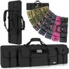 LASUK 51" Double Case Soft Bag Tactical Backpack, Green view 1