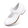 Stelle Tap Shoes for Girls Toddler Boys Dance Shoes(White,13ML) view 1