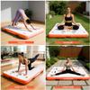 Inflatable Floating Dock, 6/8/10ft Swim Platform Floating Dock for Lakes, Non-Slip Air Dock Platform for Adults, Air Dock Platform with Detachable Ladder&Portable Carrying Bag, for Pool Beach Ocean view 3