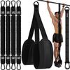 Ayombo Pull Up Assistance Bands, Resistance Bands for Pull Up Bar Workout, Adjustable Heavy Duty Pull Up Assist Equipment with 4 Assistance Bands, Home Gym Strength Training, Fitness Best Partner view 1