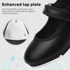 Stelle Tap Shoes for Girls Toddler Boys Dance Shoes(Black PU,13ML) view 4