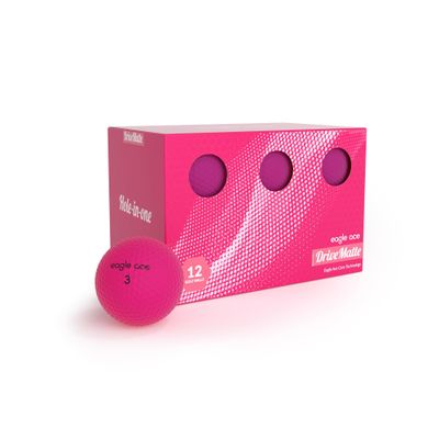 Eagle Ace DriveMatte Golf Balls-2 Layers-Maximum Distance,Optimal Spin Control