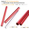 TRIWONDER Tent Pole Repair Splint Repair Kit Spare Repair Tube for Diameter 8.5-10.5mm (Silver - 10 Pack) view 3