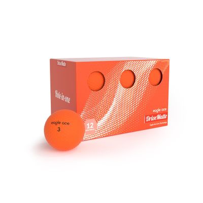 Eagle Ace DriveMatte Golf Balls-2 Layers-Maximum Distance,Optimal Spin Control