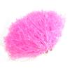ZAWELIYO 8 Colors 2pcs Cheerleading Poms Fashionable Cheerleader Pom Poms Sports Party Dance Team Look Cheerleader Pom (Pink) view 2