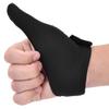 HERCHR Right Hand Finger Grip Thumb Glove, Lightweight Bowling Thumb Saver Protector Glove Thumb Stabilizer Saver for Bowling Ball Men Women(Black) view 1