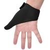 HERCHR Right Hand Finger Grip Thumb Glove, Lightweight Bowling Thumb Saver Protector Glove Thumb Stabilizer Saver for Bowling Ball Men Women(Black) view 2