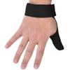 HERCHR Right Hand Finger Grip Thumb Glove, Lightweight Bowling Thumb Saver Protector Glove Thumb Stabilizer Saver for Bowling Ball Men Women(Black) view 3