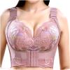 Akklian Bras for Women Shapewear Tops Vest Push up Gathered Underwear Full Coverage Bustier Padded Bralette Strecth Corset Pink view 1