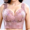 Akklian Bras for Women Shapewear Tops Vest Push up Gathered Underwear Full Coverage Bustier Padded Bralette Strecth Corset Pink view 2