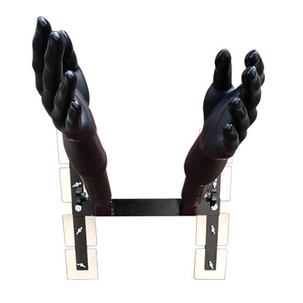 WeBert Martial Arts Dummies Chinese Kung Fu Wing Chun Dummy, Wall Mounted Martial Arts Training Target, Mannequin Plastic Spring Man Pile, Wing Chun Fractical Equipment