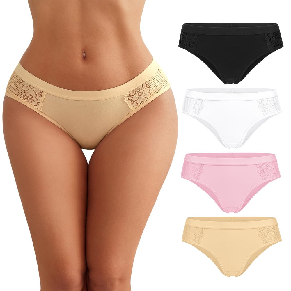 Avidlove Cheeky Underwear for Women No Show Ladies Thong No Line Breathable Comfortable Panties