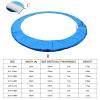 HUAJIN Trampoline Pad, 16ft 15ft 14ft 12ft 10ft 8ft 6ft,Weatherproof PVC Spring Protection Pad for Garden TrampolinesNo Holes for Pole(Black,14Ft/4.27m) view 3