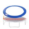 HUAJIN Trampoline Pad, 16ft 15ft 14ft 12ft 10ft 8ft 6ft,Weatherproof PVC Spring Protection Pad for Garden TrampolinesNo Holes for Pole(Black,14Ft/4.27m) view 4
