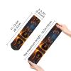 ZISHAK Electric Guitar Print Comfortable Straight Tube Socks,Ideal For Sports And Leisure Activities view 2