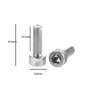 2 Pcs Black Bike Water Bottle Cage Bolts Hex Socket Tapping Screws for Cycling Bottle Holder Bracket Rack Accessories view 2