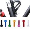 2 Pcs Black Bike Water Bottle Cage Bolts Hex Socket Tapping Screws for Cycling Bottle Holder Bracket Rack Accessories view 4