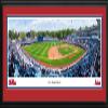 Ole Miss Rebels Baseball - Double Mat, Deluxe Framed Picture by Blakeway Panoramas (44"W x 18"H) view 1