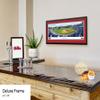 Ole Miss Rebels Baseball - Double Mat, Deluxe Framed Picture by Blakeway Panoramas (44"W x 18"H) view 2