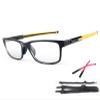 SUOGTS Sports Goggles, Anti-Fog Basketball Dribbling Football Cycling Hockey Safety Protective Glasses for Adults Men Youth (Black/Yellow), Large view 1