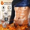 BODYSUNER Sauna Suit Shirt Waist Trainer For Men view 3