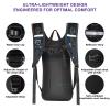 CTSAYCTL Hydration Backpack,Water Backpack with 2L Water Bladder,Festival Essential-Rave Hydration Pack,Lightweight Insulation Hydropack for Outdoor,Hiking,Running,Biking,Music Festival for Men Women view 2