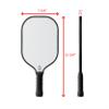 TigerTail Sports NASA Go for Launch Design Pickleball Paddle, USA Pickleball Approved, White Trim view 4