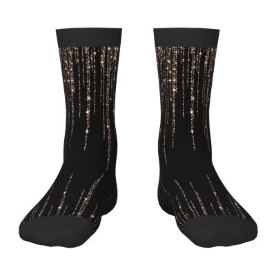 Xsovgoi Golden Flash Kids Socks 6-10 Years Old Lightweight Non-Slip Children Normal Dress Socks