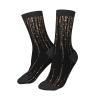 Xsovgoi Golden Flash Kids Socks 6-10 Years Old Lightweight Non-Slip Children Normal Dress Socks view 2