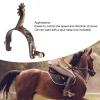 Estink 2 Piece Western Cowboy Horse Riding Spurs Low Carbon Steel Turnable Gear Bronze for Men view 3