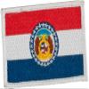 Evike - Matrix Tactical Embroidered U.S. State Flag Patch (State: Missouri - The Show Me State) view 1