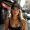 Best Grandma of Twins Ever Baseball Cap for Men Women Caps Corduroy Hat Trucker Hats Black view 2