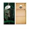 Skip's Garage Michigan State Cornhole Boards - WSOC Runway Series - Includes (2) Boards (Resin Bags) + (2) Board Hole Lights view 1