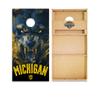 Skip's Garage Michigan Cornhole Boards - WSOC Runway Series - Includes (2) Boards (Resin Bags) + NO Additional Accessories view 1