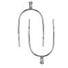 Akozon EnglishStyle Riding Horse Spurs with Rotatable Copper Rowel, Zinc Alloy Spurs for Cowboy Boots, Women's Fashion Equestrian Sport Accessory view 4