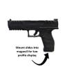 Hammy3DPrints Mount for Walther PDP 9mm - Secure It/Akro Mils | Pistol Holder Handgun Storage Rack (Facing Left, Standard Panel) view 2