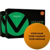 Venture Golf Soft Matte Orange Personalized Golf Balls - Double Dozen view 1